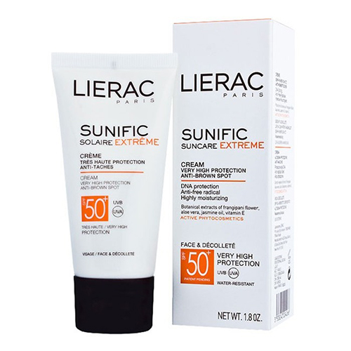 کرم ضد آفتاب و ضد لک لیراک مدل Sunific SPF50