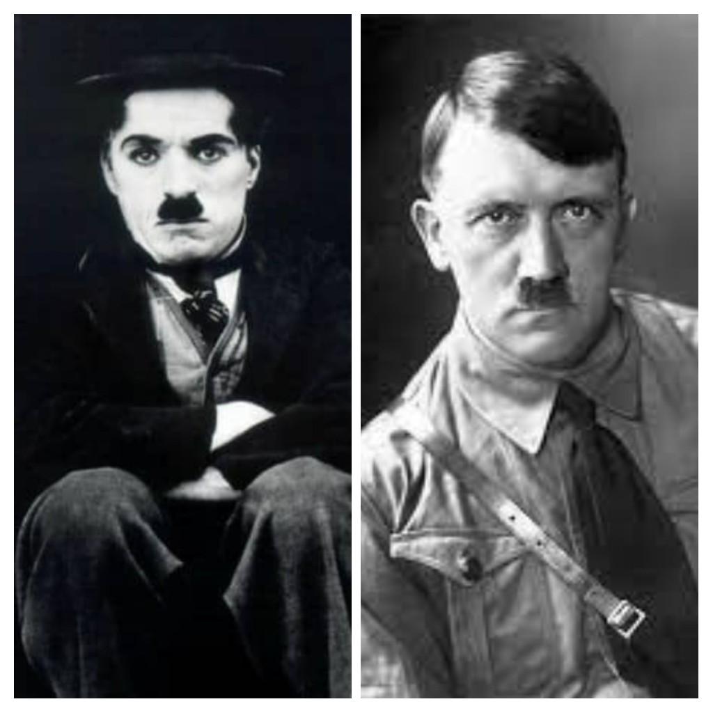 عکس هیتلر و چارلی چاپلین