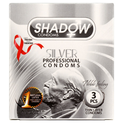 خرید کاندوم شادو مدل Silver